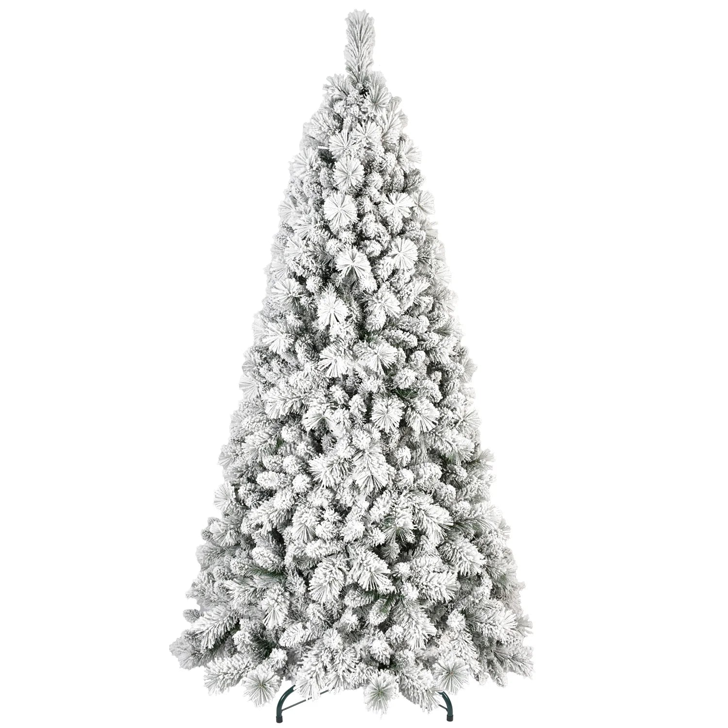 Everfrost Pre-Lit Snowy Full Christmas Tree