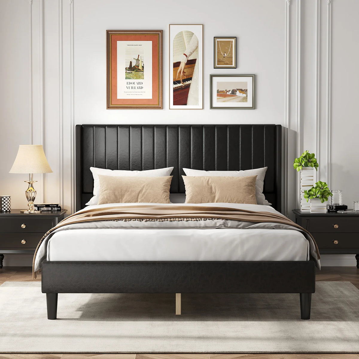 Whitmore Upholstered Platform Bed