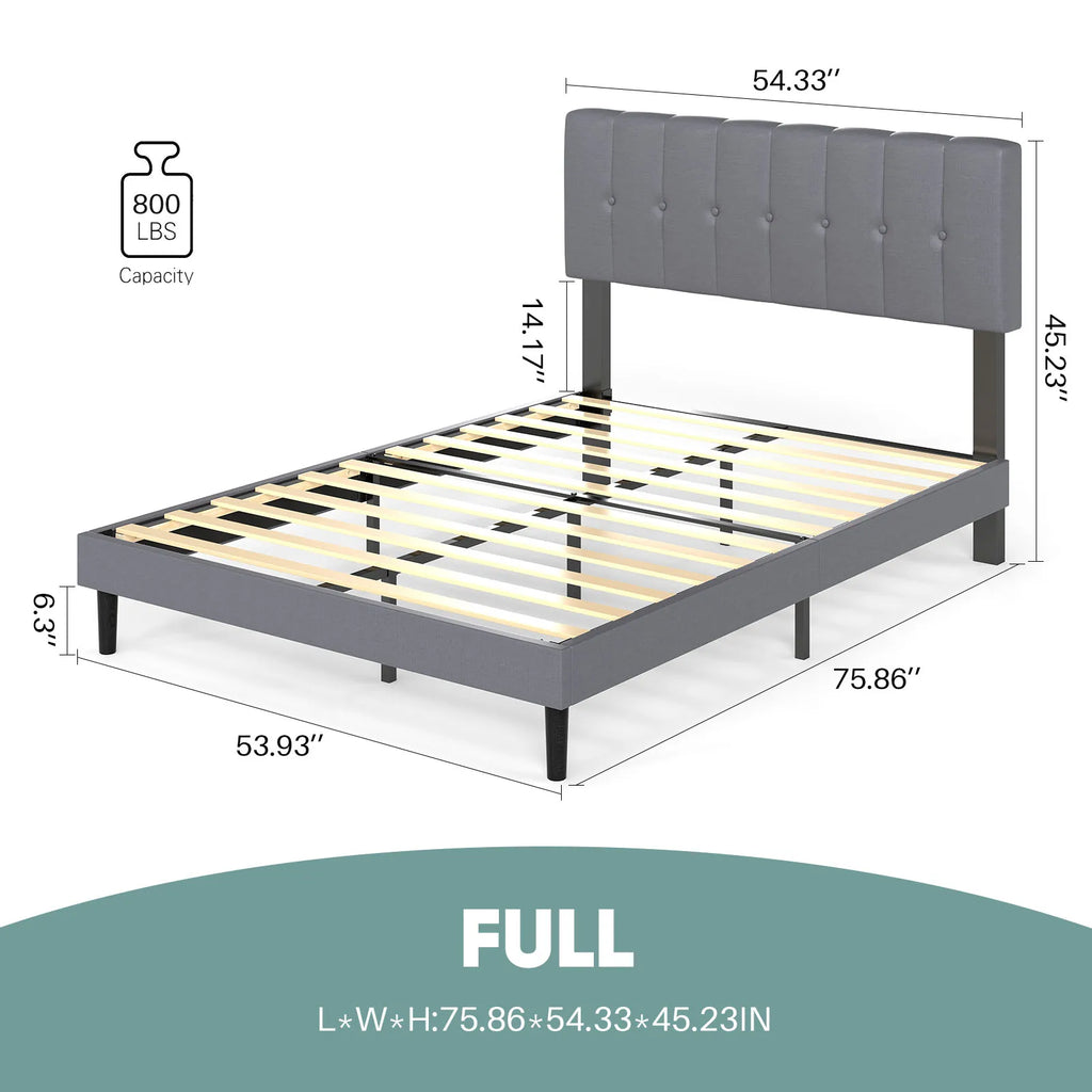 Wrenrise Upholstered Platform Bed