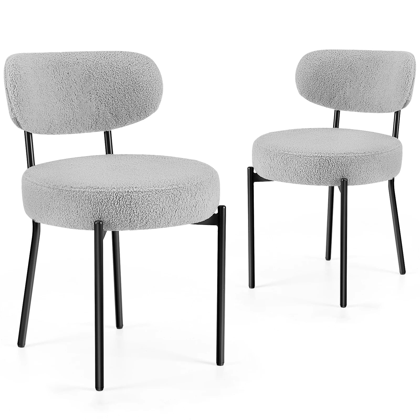 Maren Plush Dining Chairs, Set of 2
