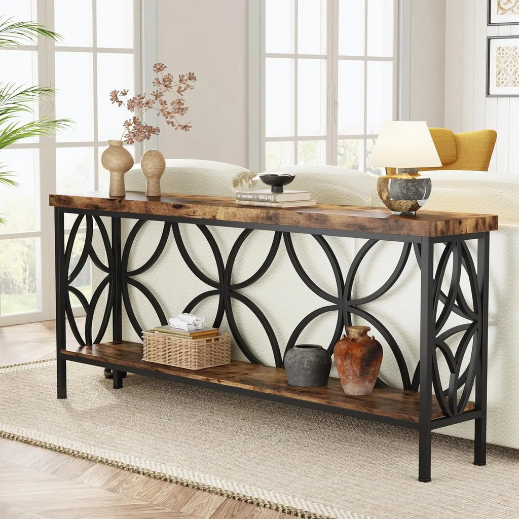 Camden Scrollwork Console Table