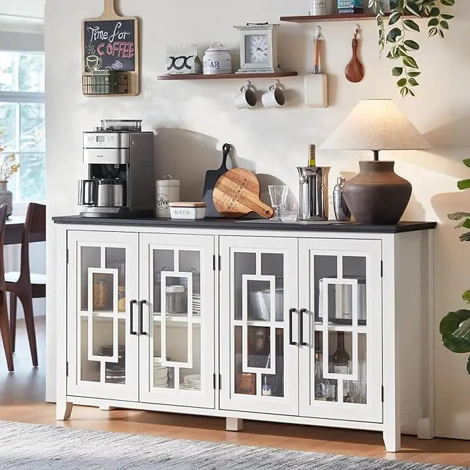 Large Farmhouse Sideboard Buffet Cabinet