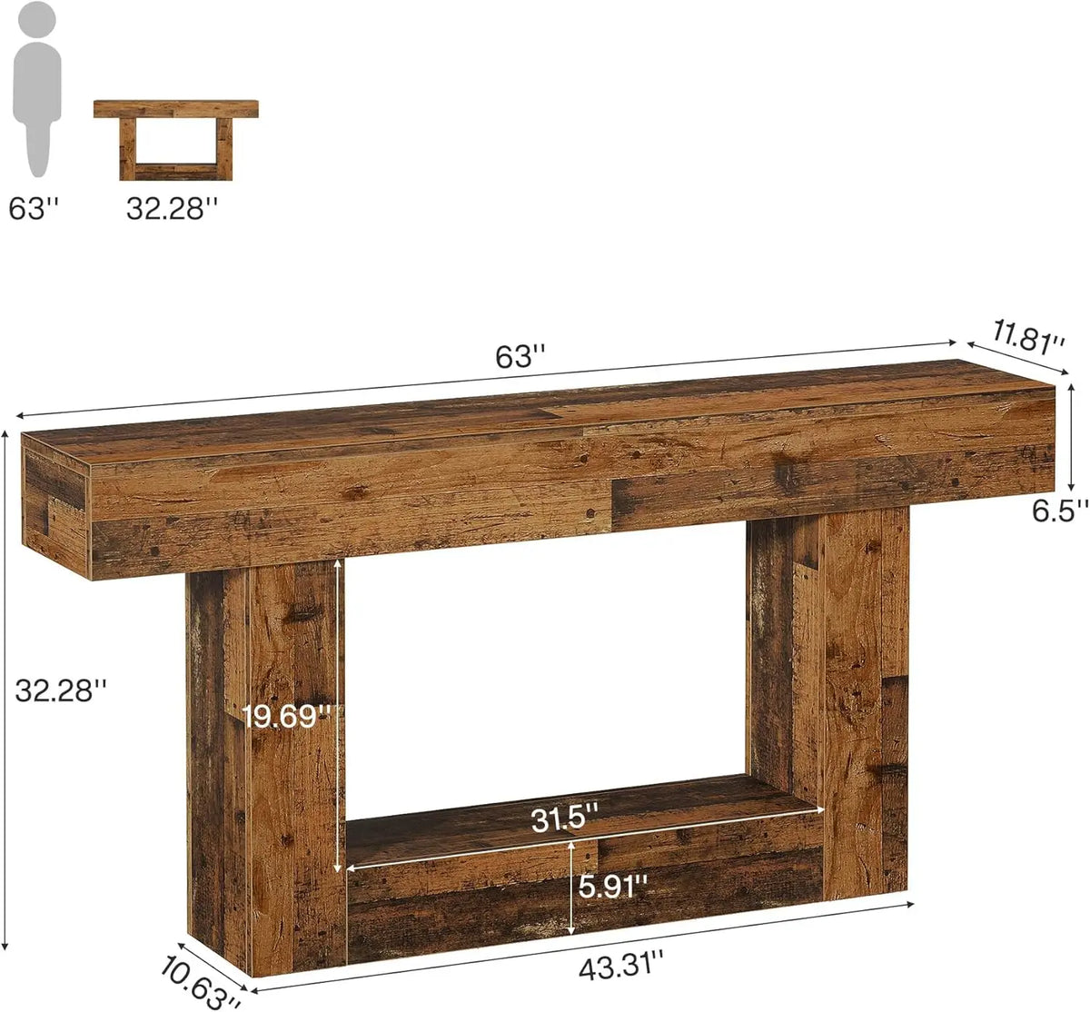 Rowanbloom Sofa Table