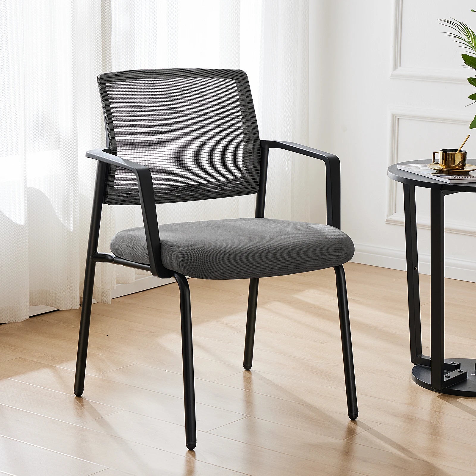 Elowen Stackable Guest Office Chairs, Set of 2