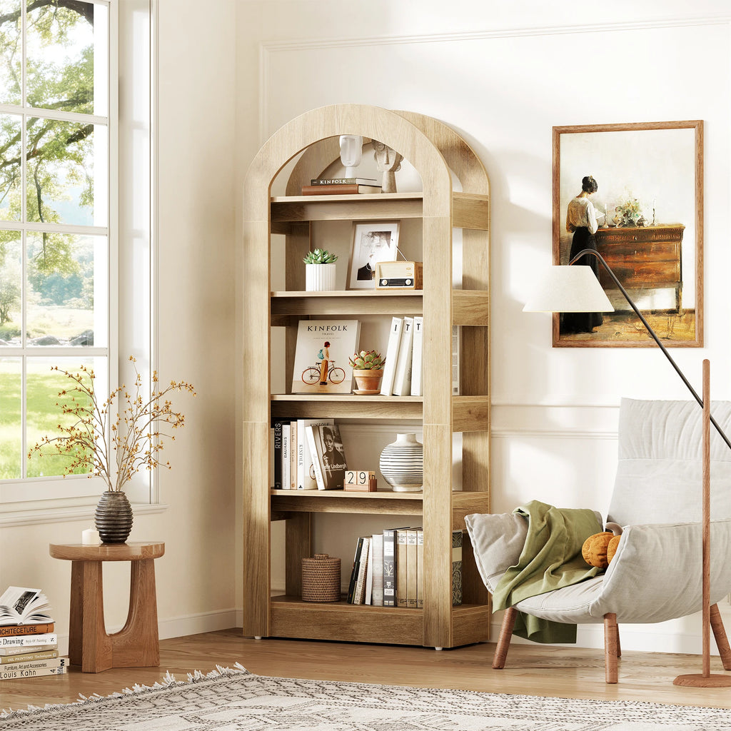 Gleamarc 5-Tier Bookcase