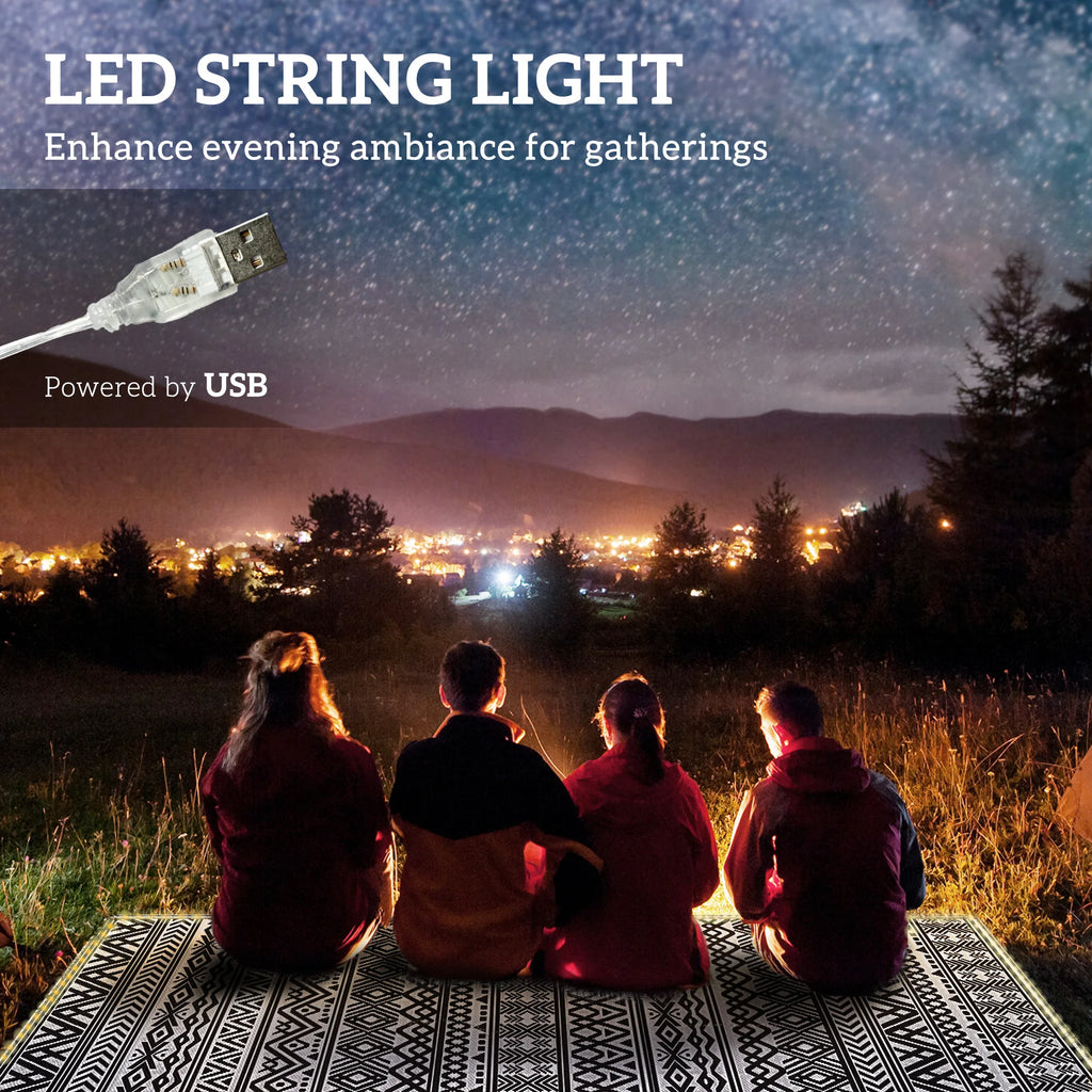 Nightglow Reversible LED Outdoor Rug