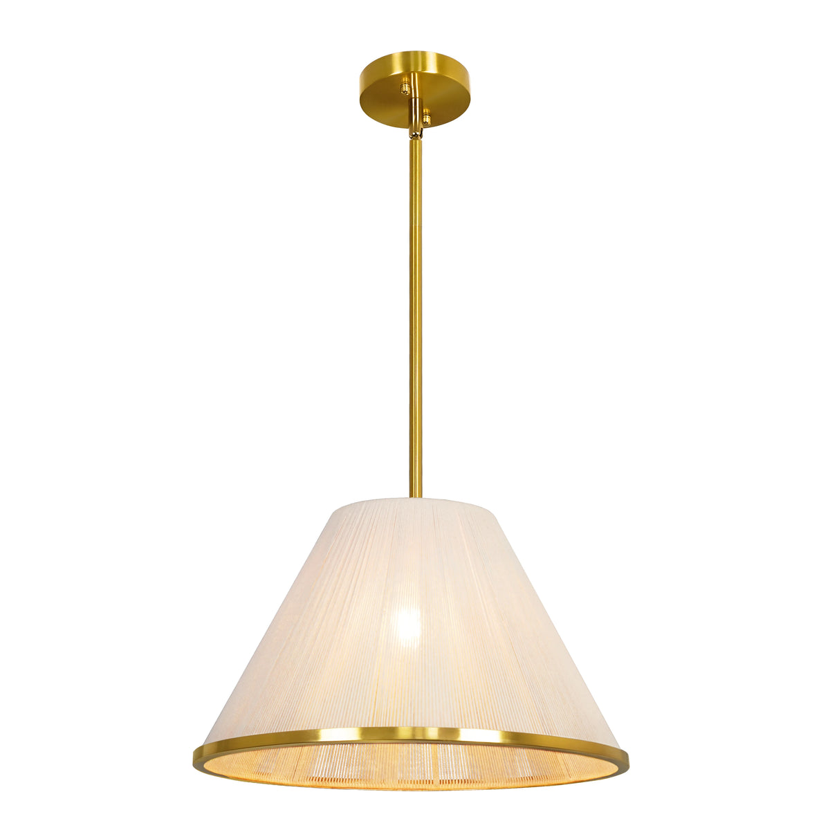 Loomveil illuminated pendant shown against a white background.