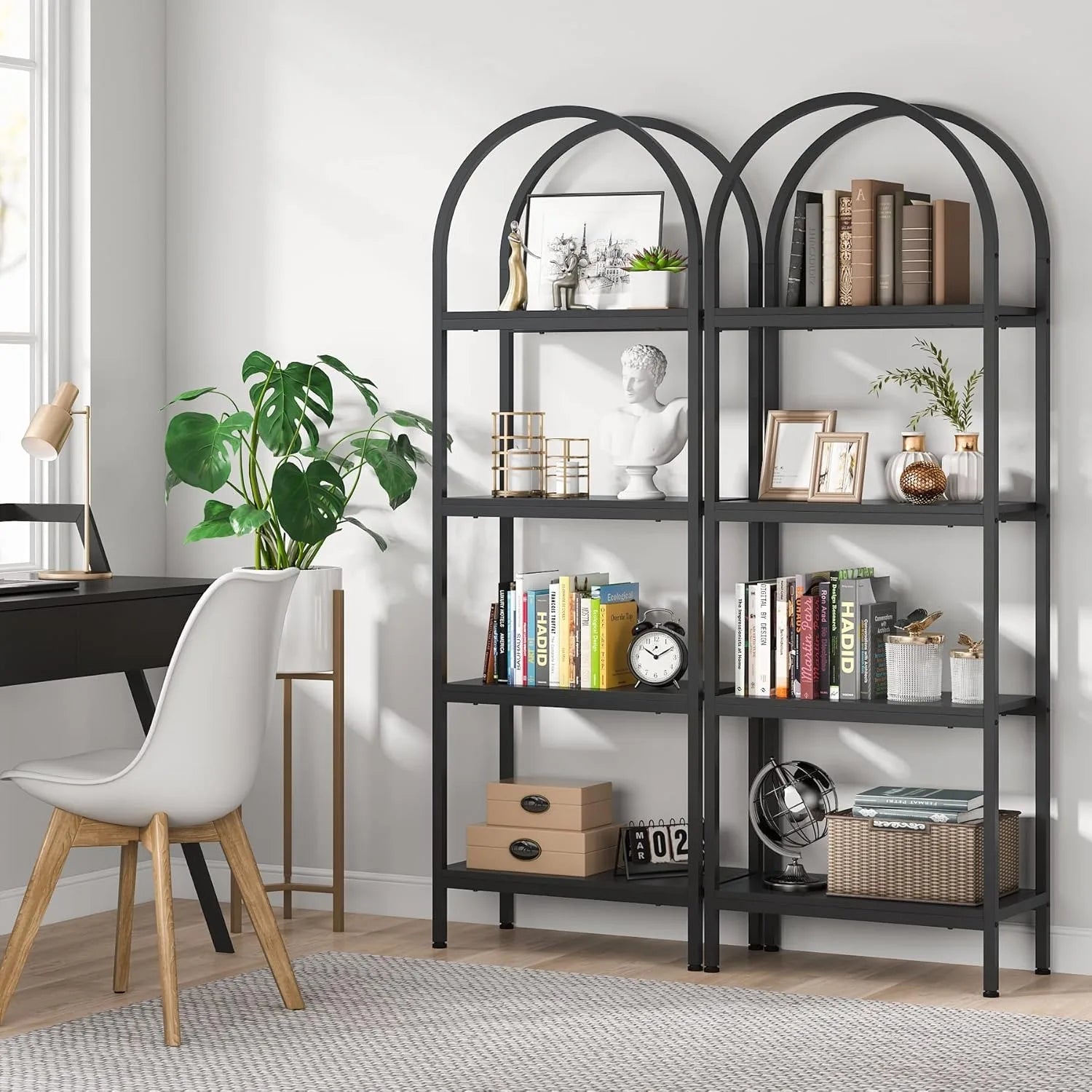 Everly Arch Bookcase