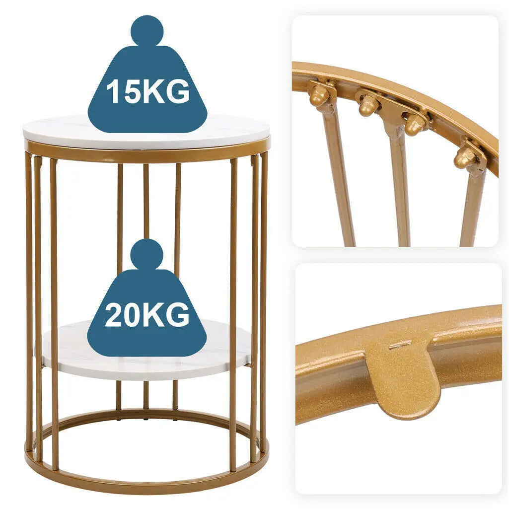 Aveline Sintered Stone End Table