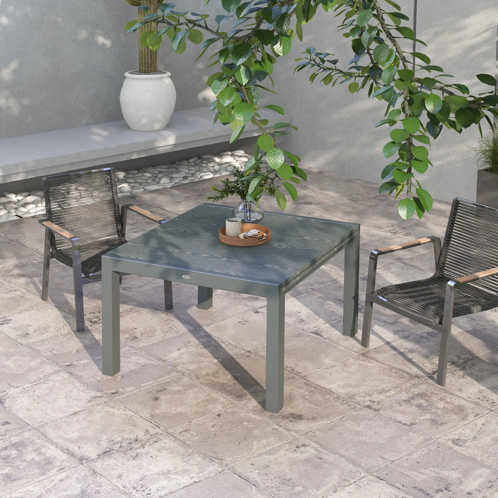 Grovevale Extendable Aluminum Patio Dining Table