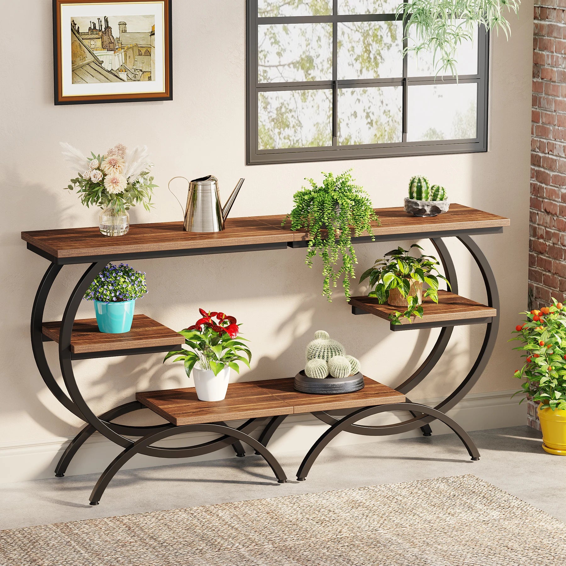 Nari 3-Tier C-Shaped Side Table