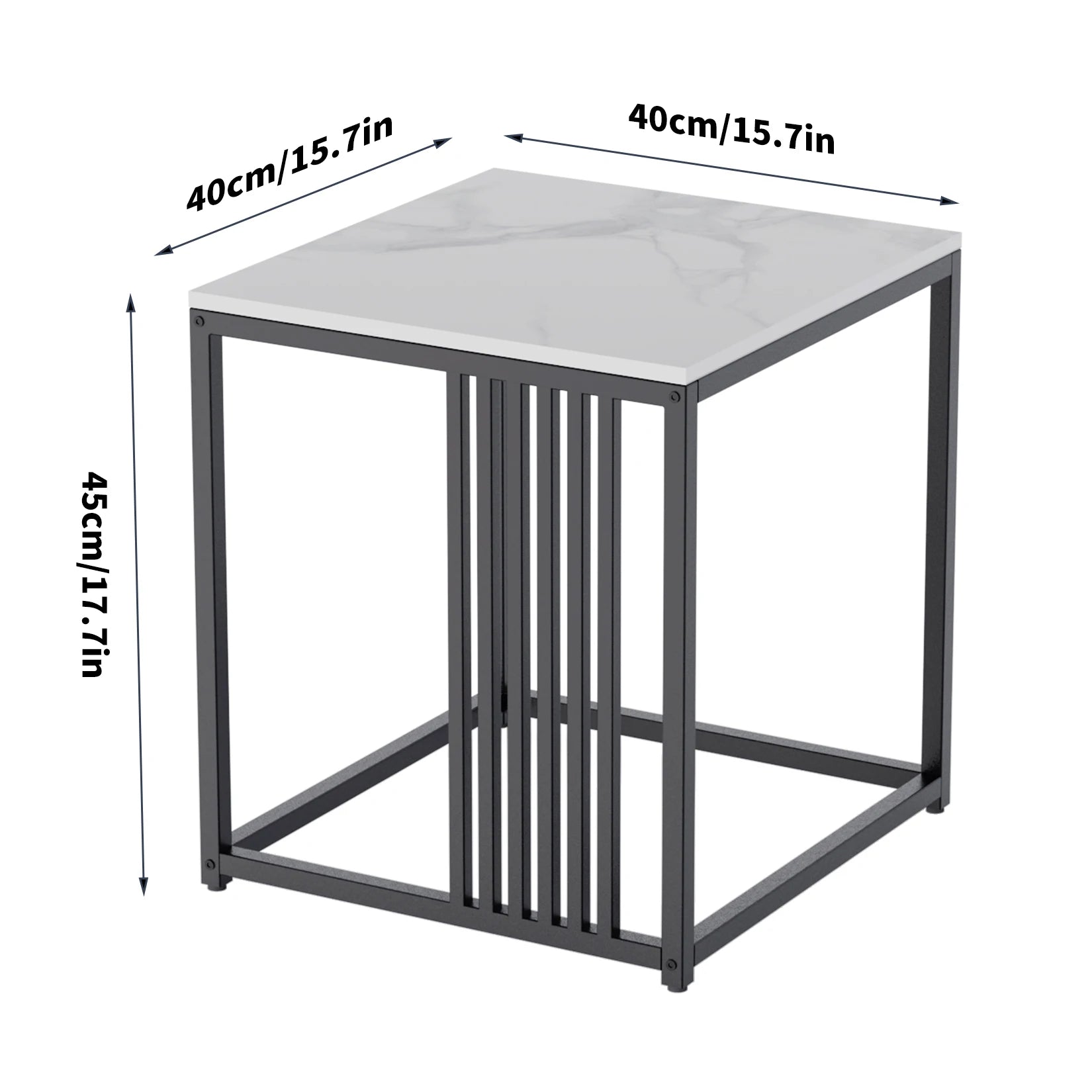 Pemberton Sintered Stone End Table