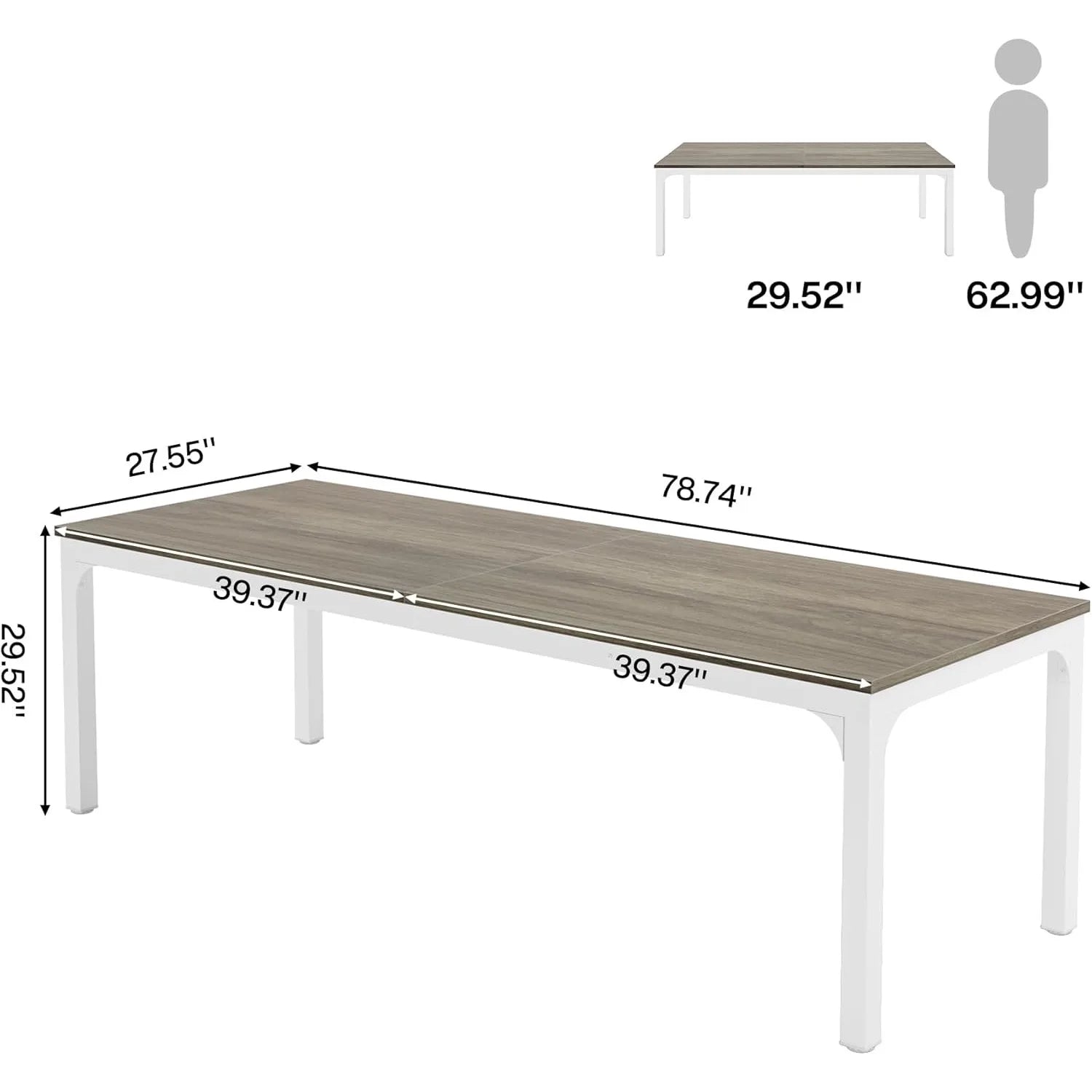Norcross Two-Person Desk