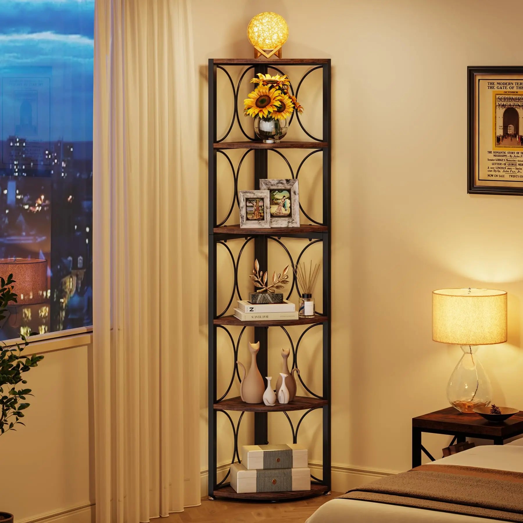 Ormond 6-Tier Corner Shelf