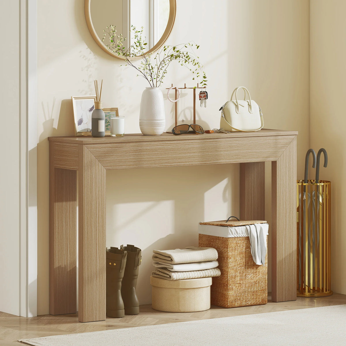 Amberarc Narrow Console Table