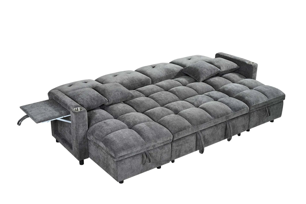 Aldermore U-Shaped Storage Sleeper Sectional