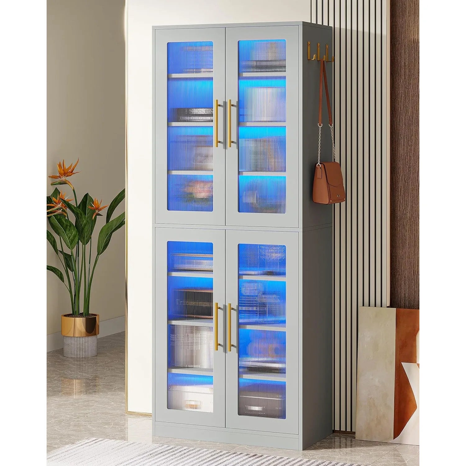 Bonny Illuminated Bookcase