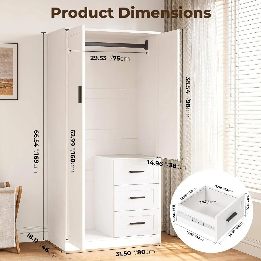 Drawer and cabinet size graphic, including a drawer interior labeled 12.99 inches square and 3.94 inches deep.