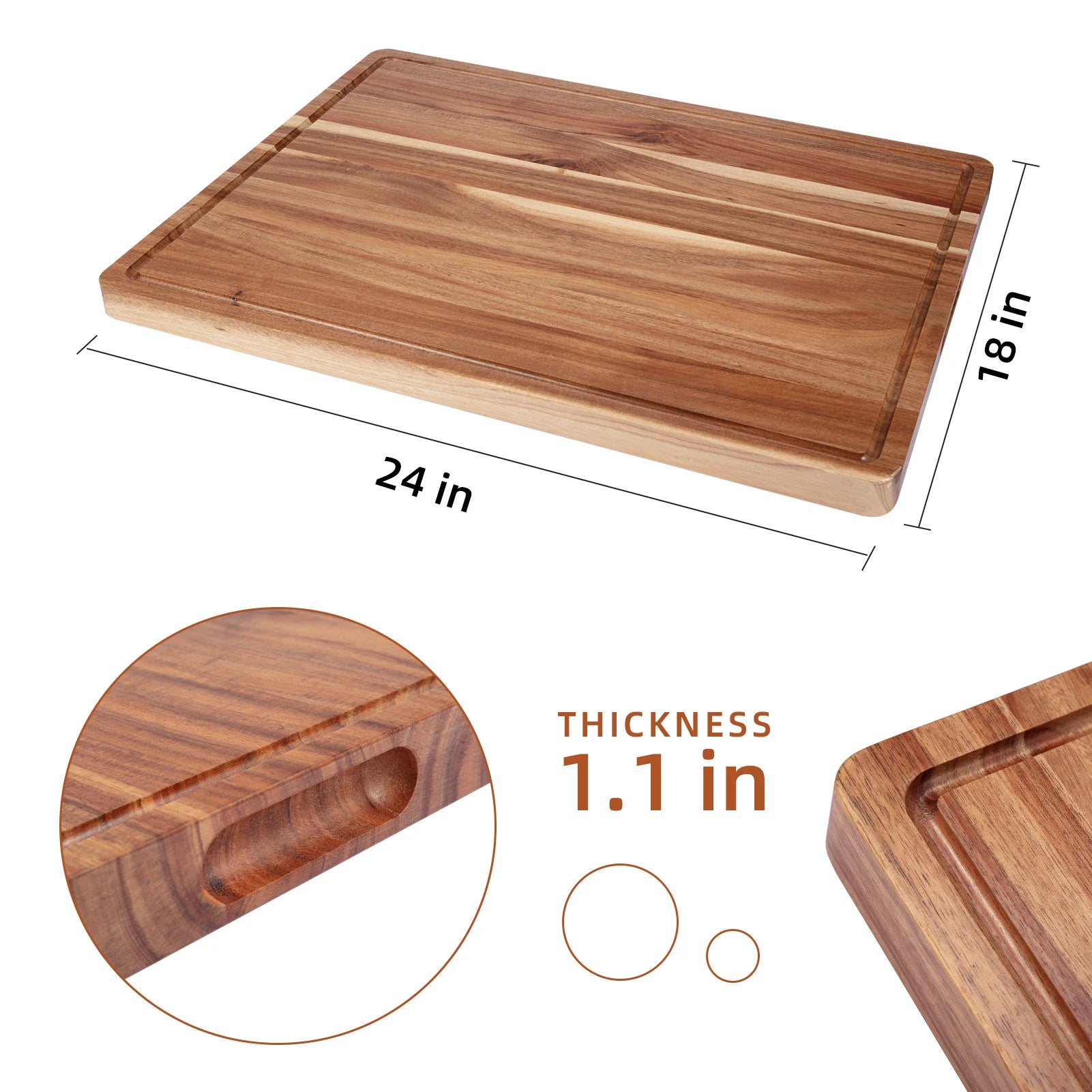 Kumani Acacia Cutting Board