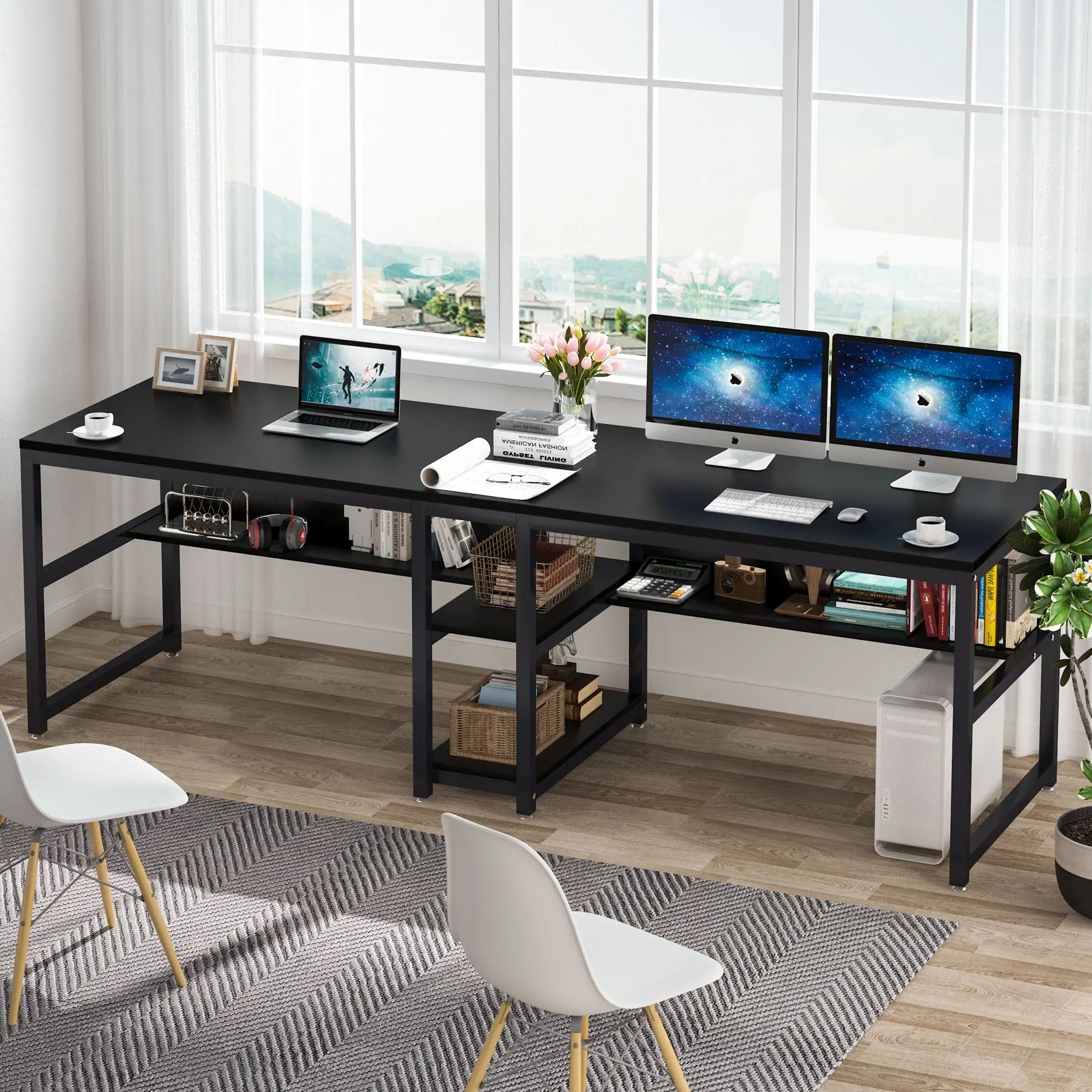 Fenwick Two-Person Workstation Desk