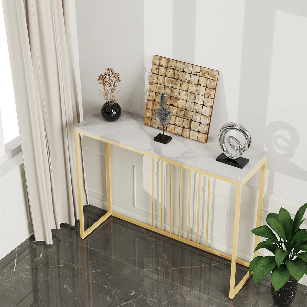 Marleen Sintered Stone Console Table