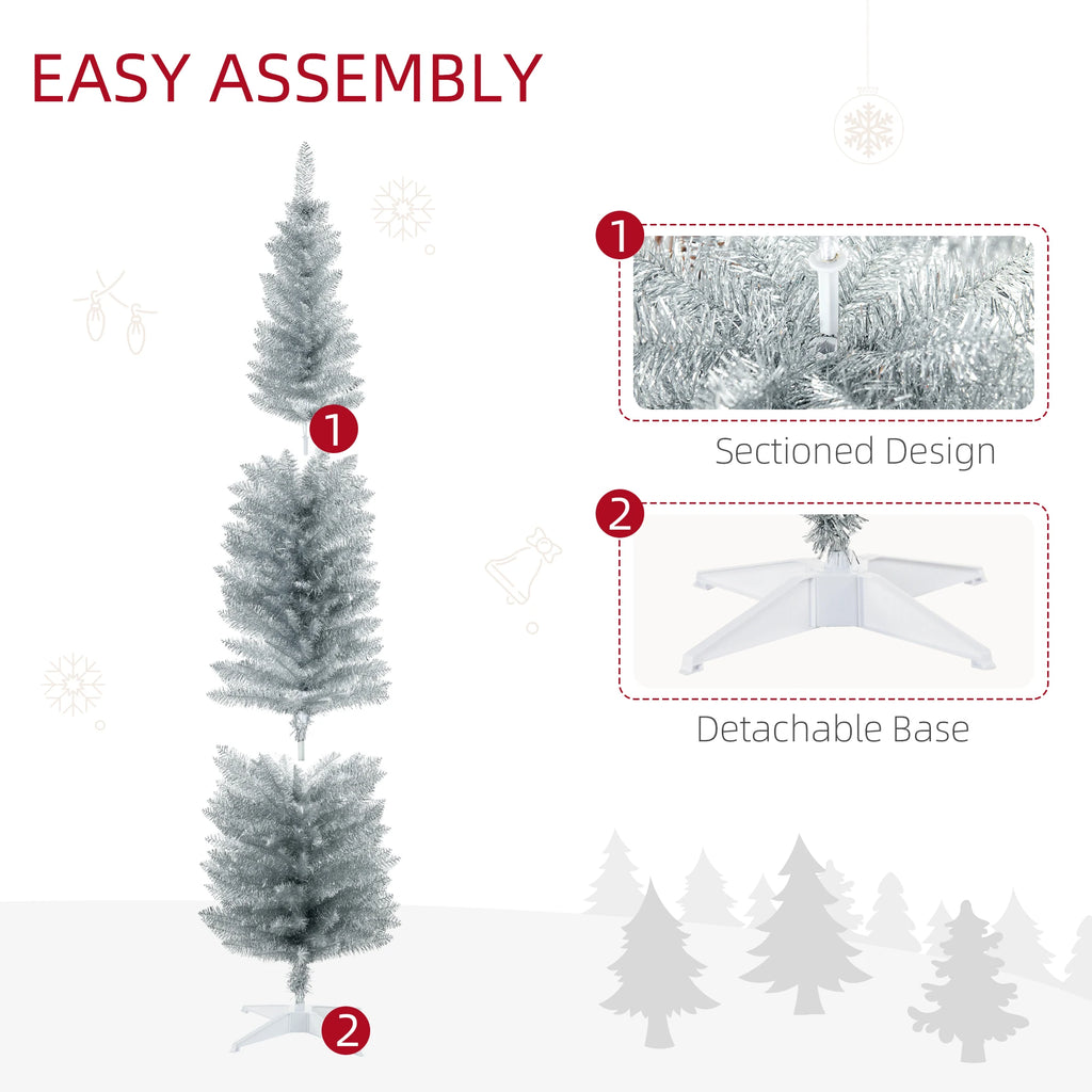 Nordell Pencil Christmas Tree, Blue or Silver