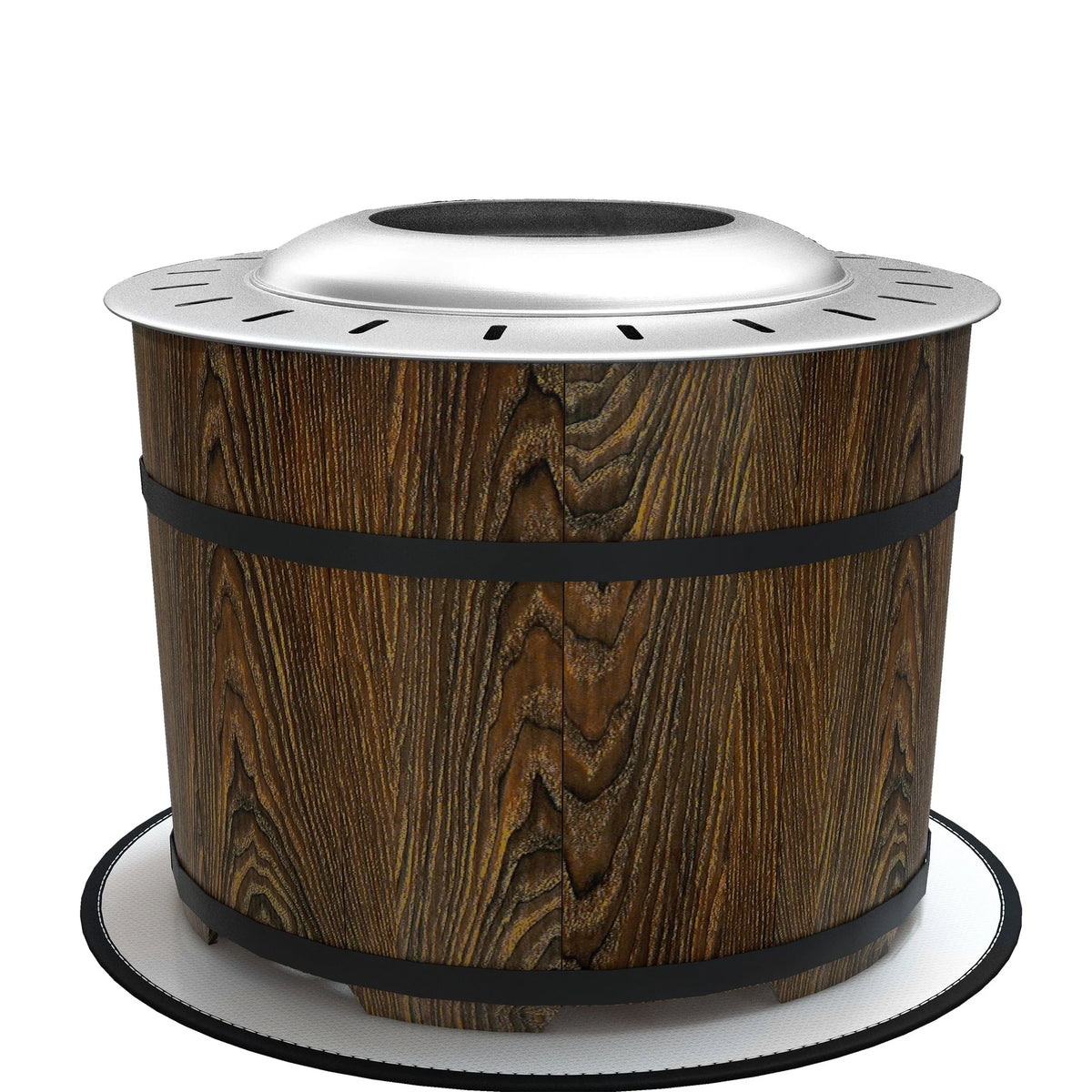 Rhapsodynote Smokeless Fire Pit – Brown