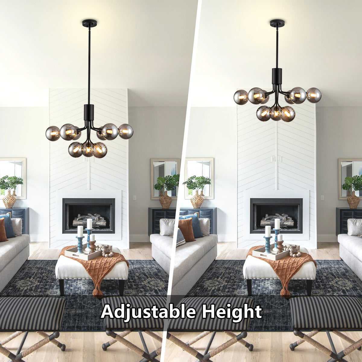Ostwick Bubble Sputnik Chandelier