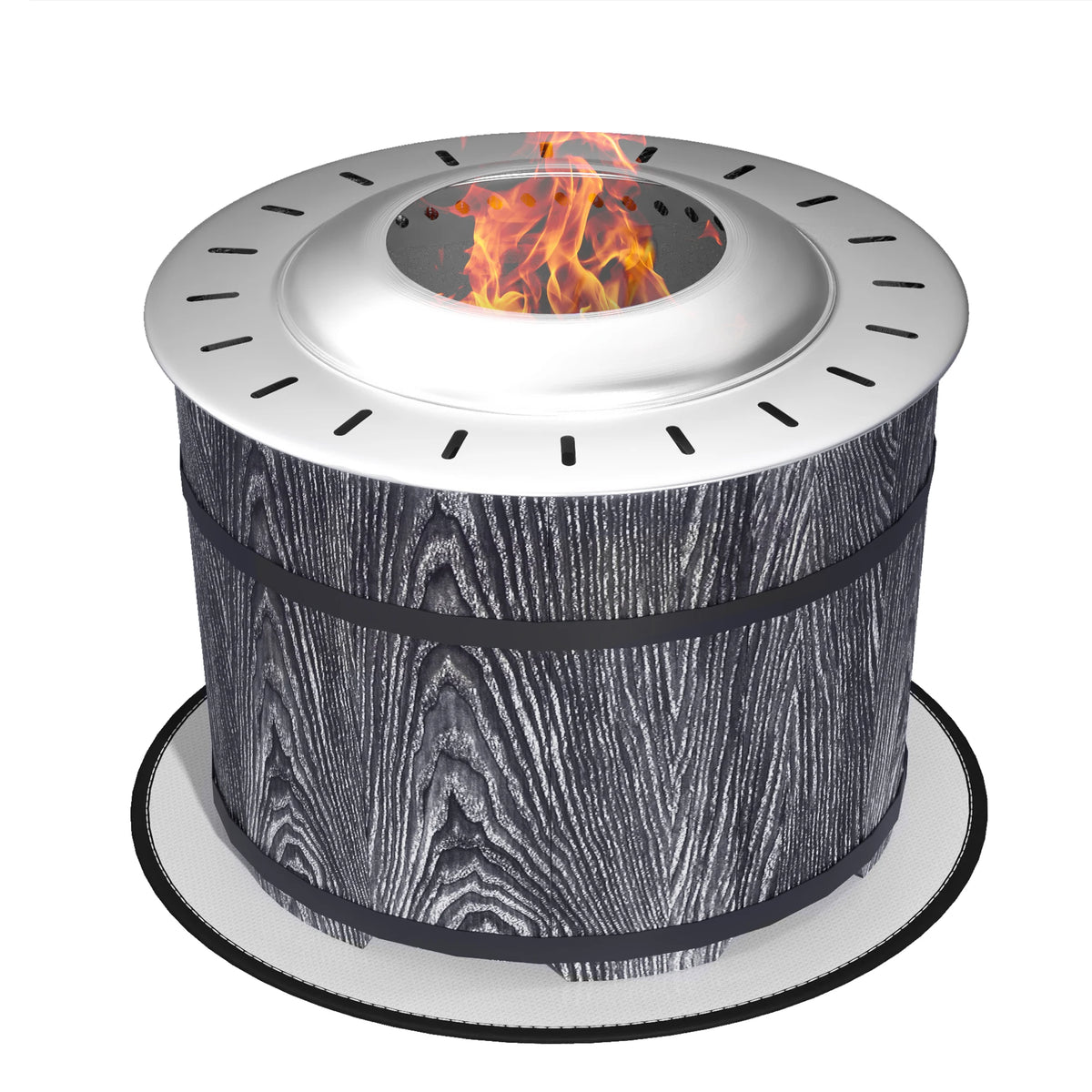 Rhapsodynote Smokeless Fire Pit – Black
