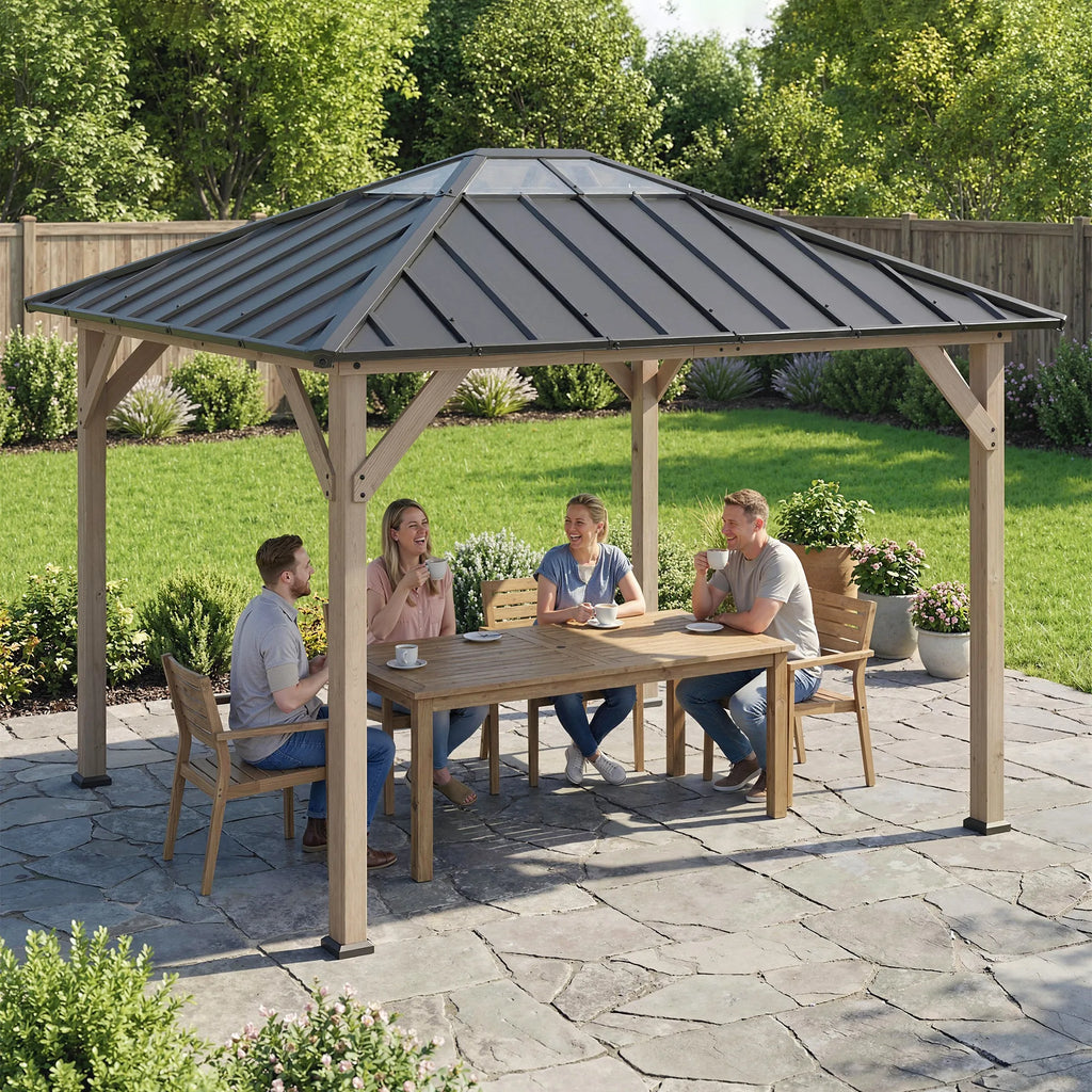 Oakveil Hardtop Gazebo