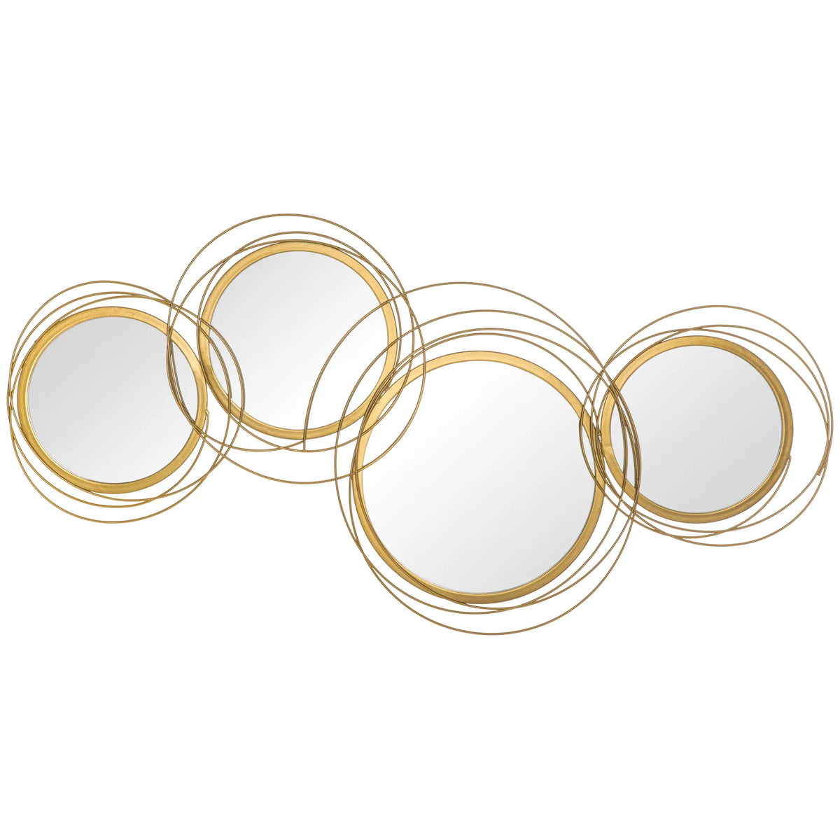 Orelle Four-Mirror Wall Sculpture