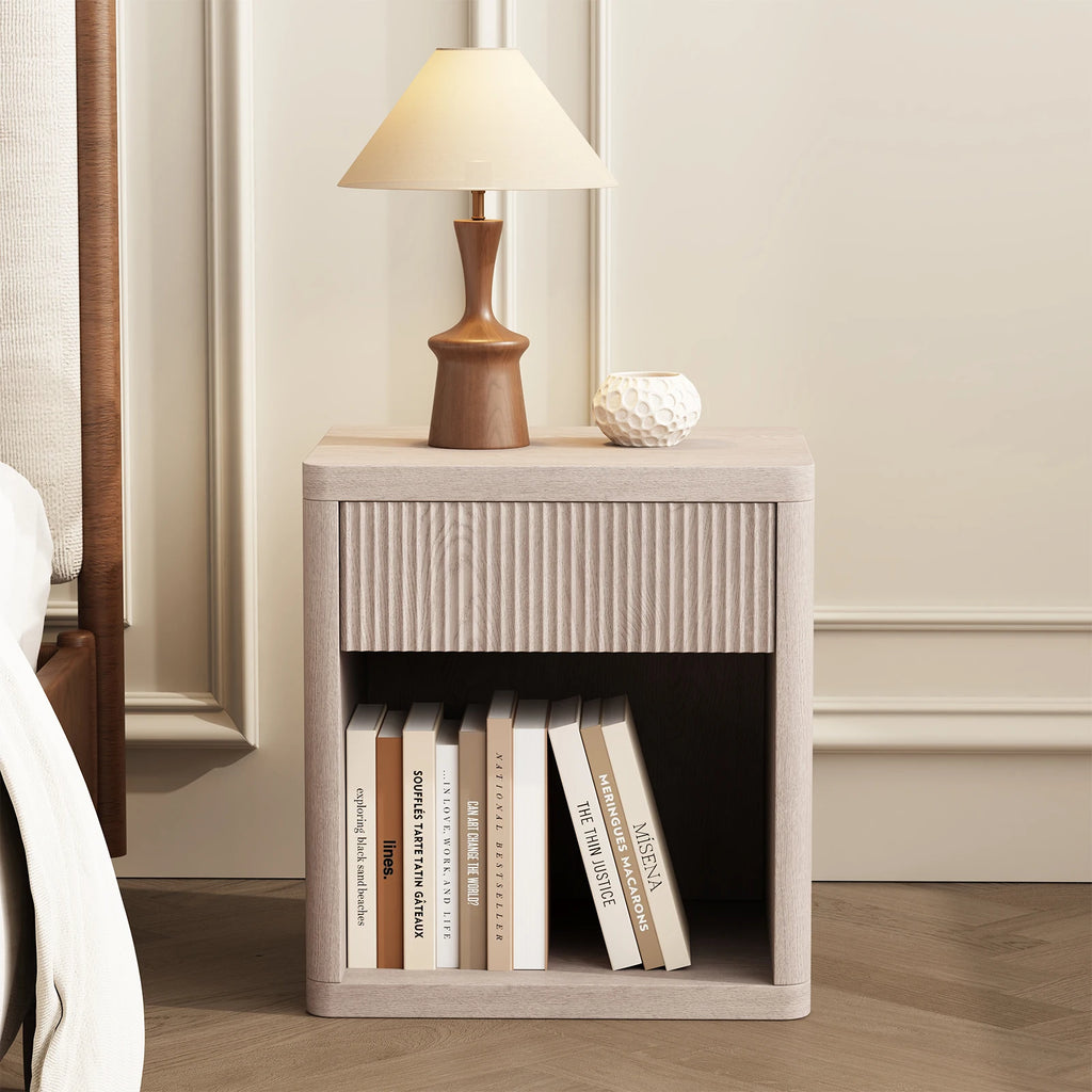 Corin Fluted Nightstand