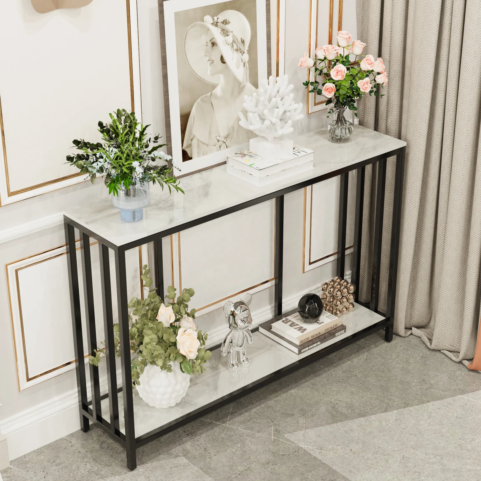 Lyndon Sintered Stone Console Table