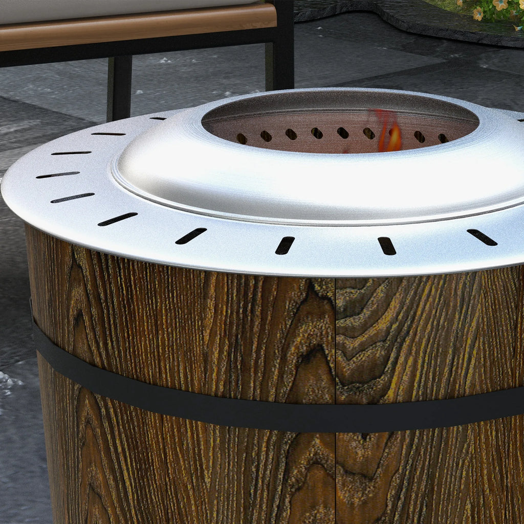 Rhapsodynote Smokeless Fire Pit – Brown