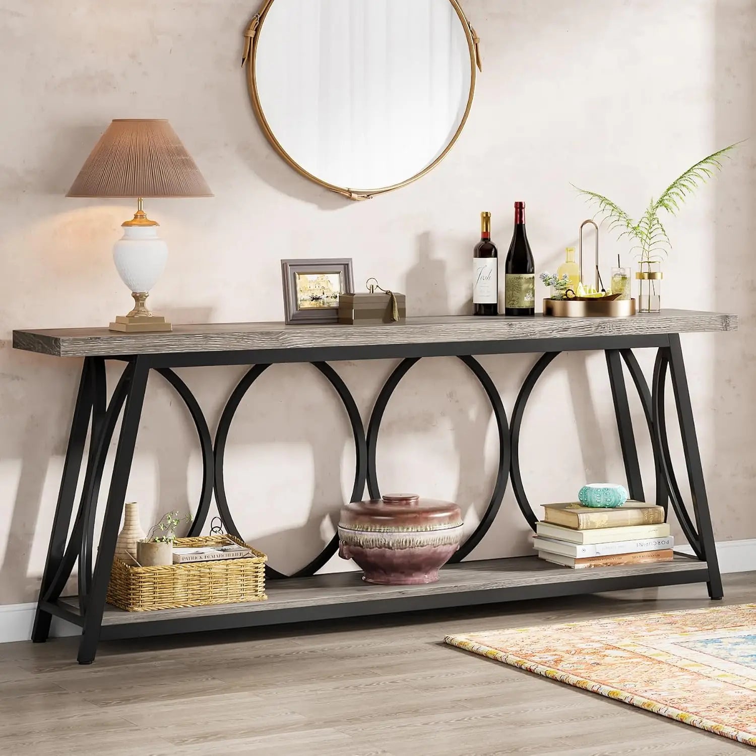 Arden Circle Console Table