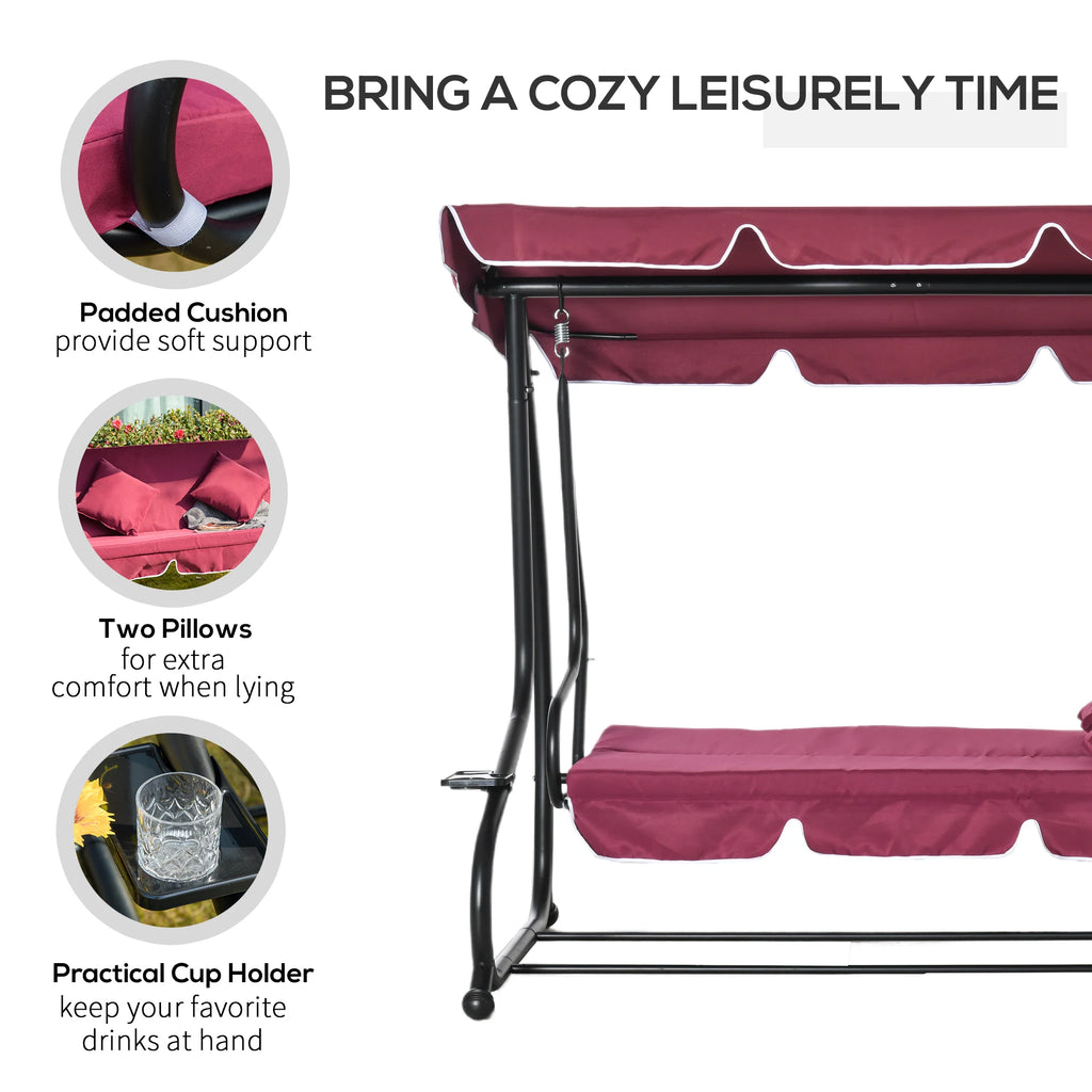 Durnley Convertible Canopy Swing