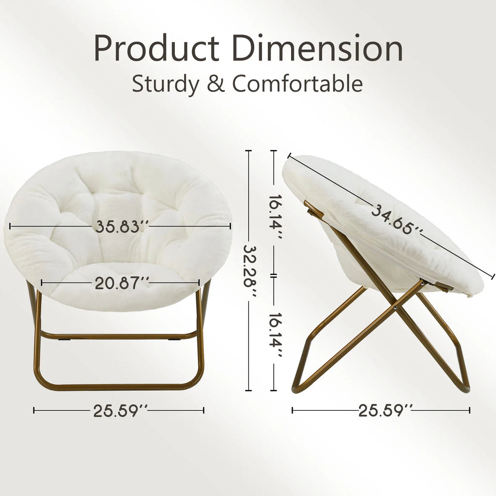 Corbett Folding Saucer Chair