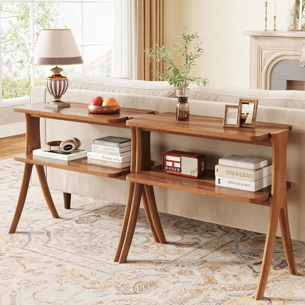 Alder Two-Tier Side Table
