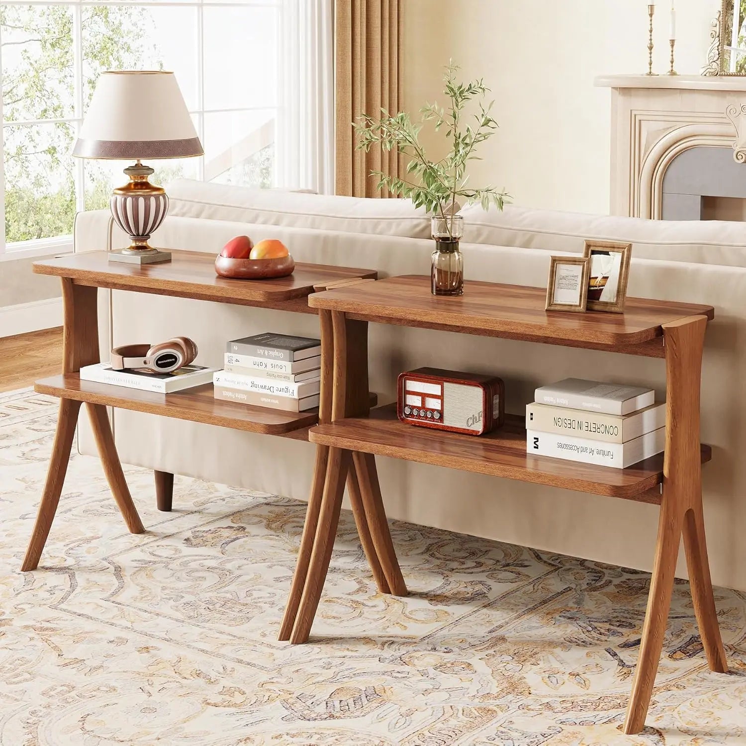 Alder Two-Tier Side Table