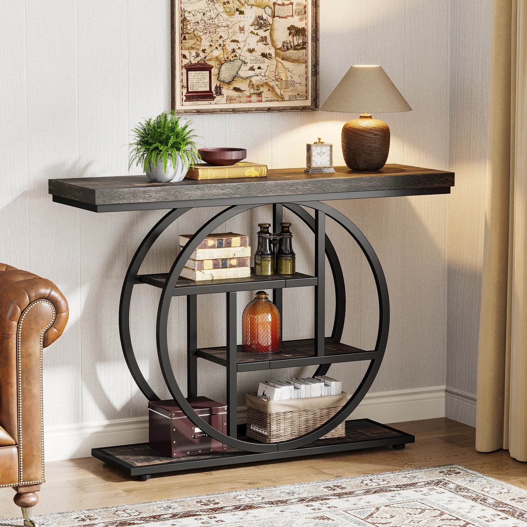 Zuri Sculptural Console Table