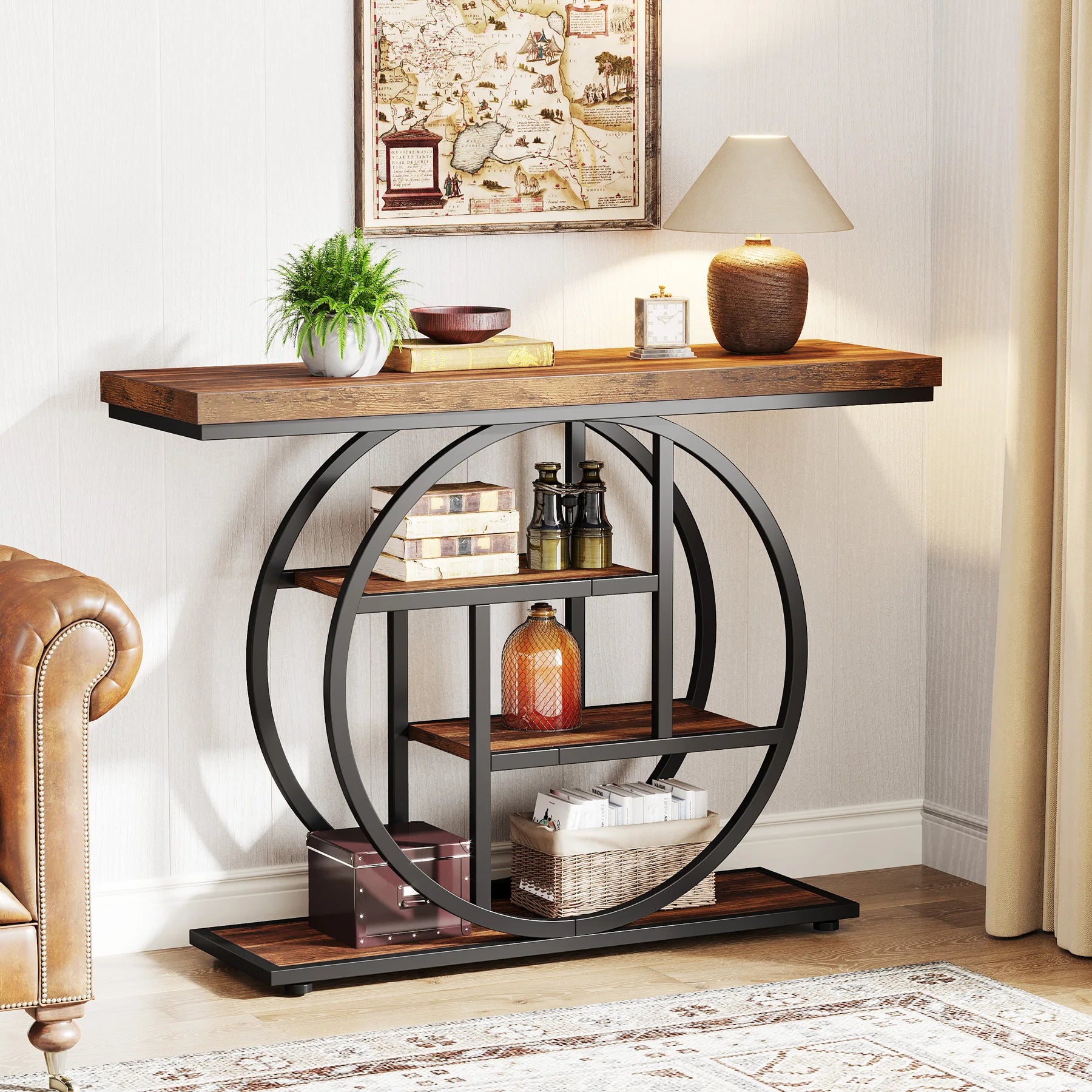 Zuri Sculptural Console Table