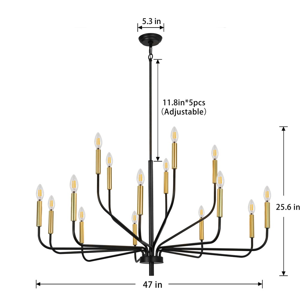 Aldercote Candle Chandelier