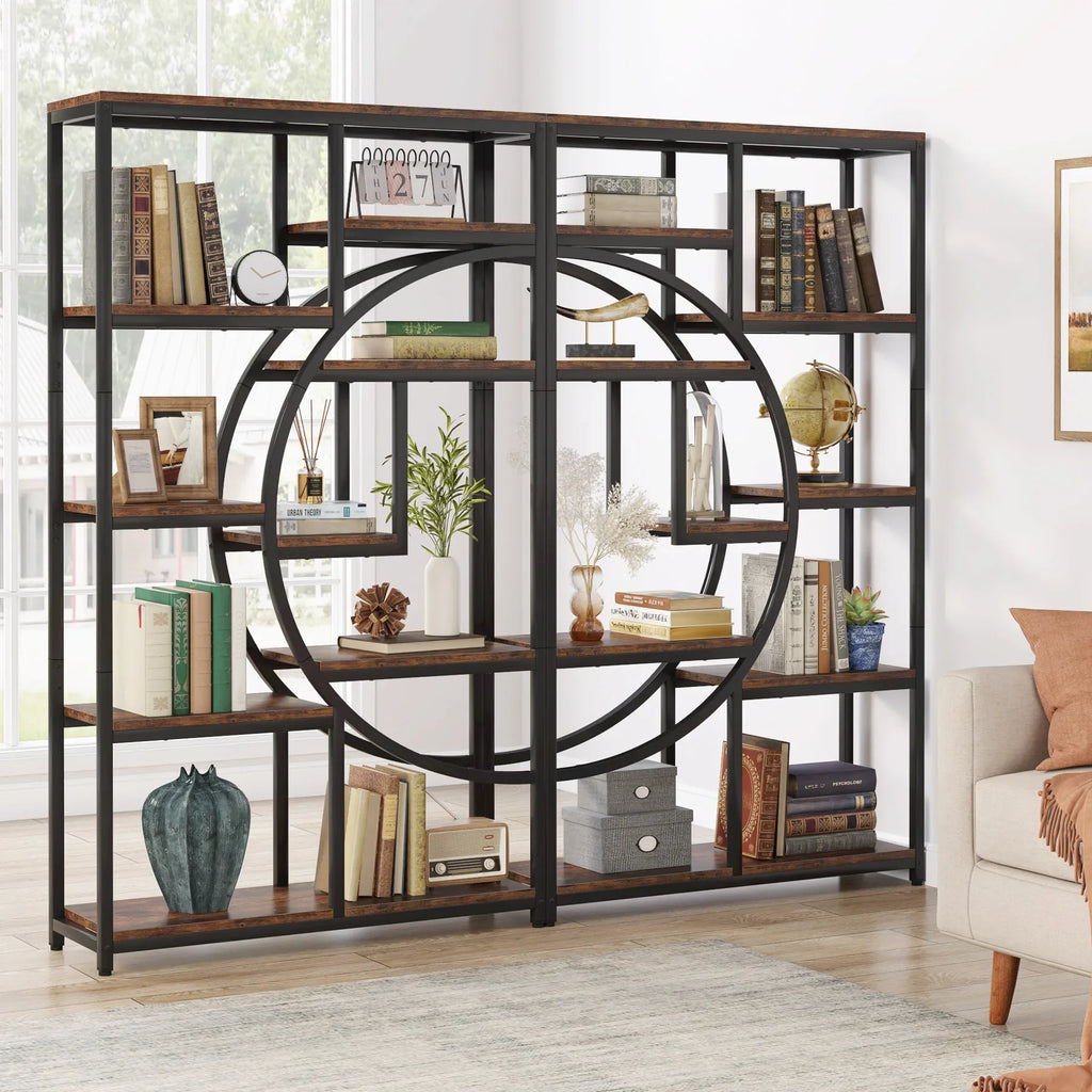 Zola Half-Moon Etagere Bookcase