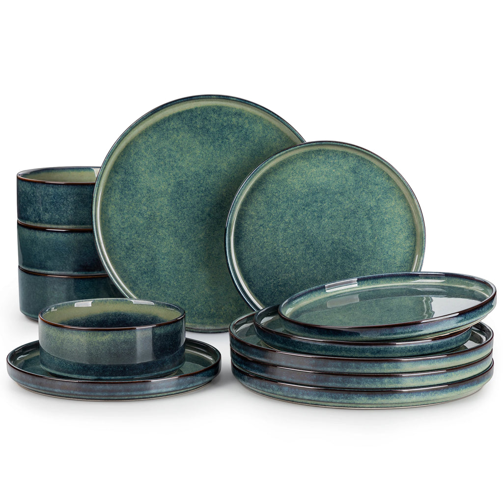 VANCASSO Starry Reactive Glaze Dinnerware Set