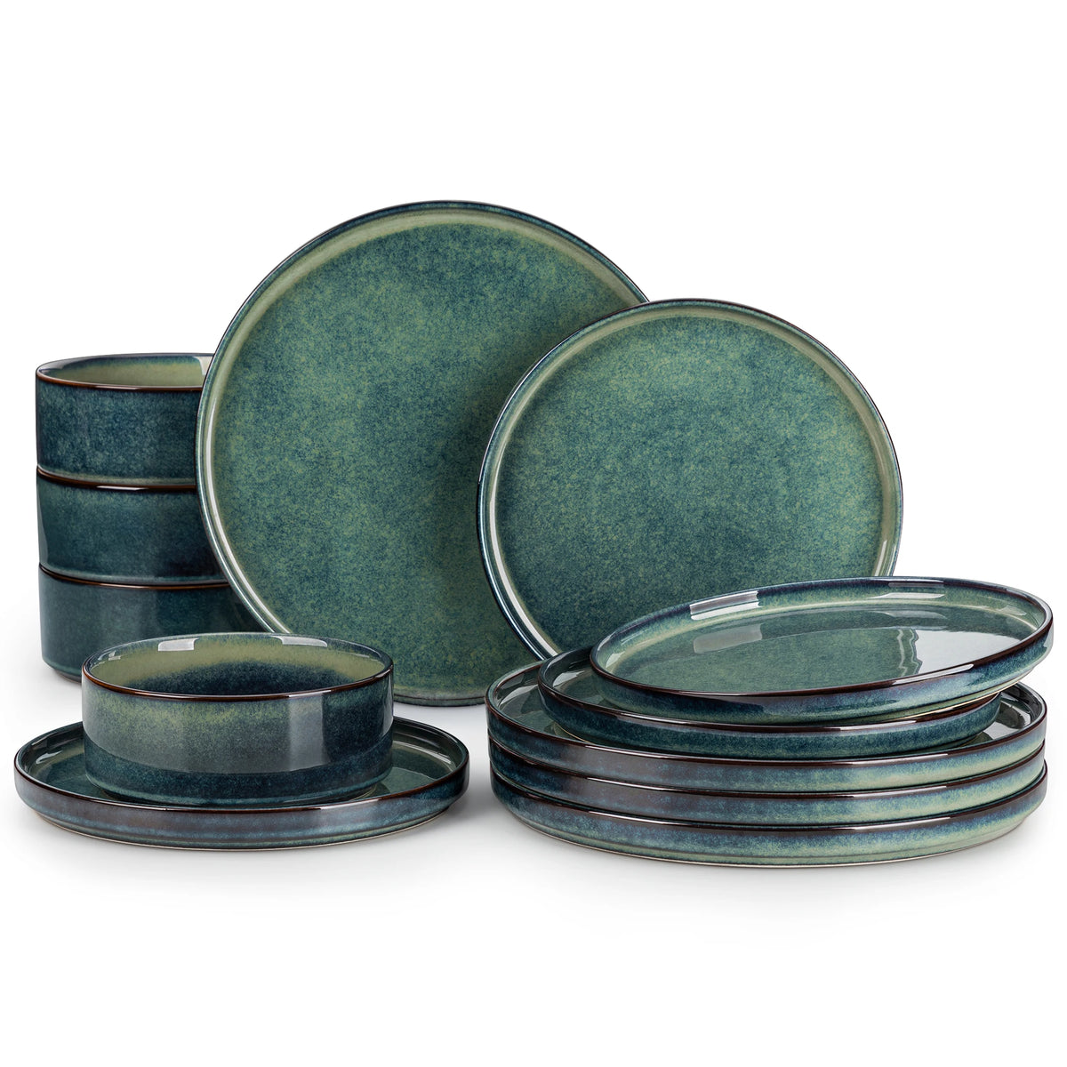 VANCASSO Starry Reactive Glaze Dinnerware Set