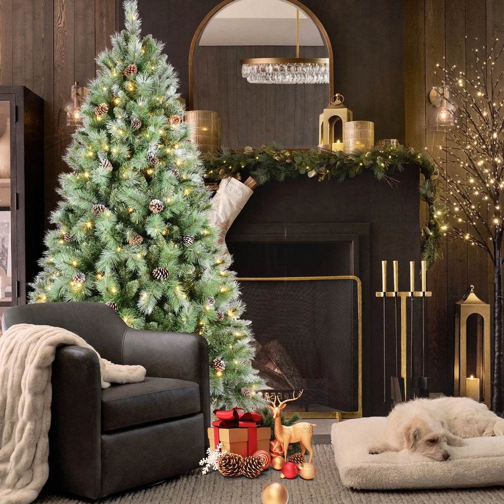 Everfrost Pinecone Christmas Tree