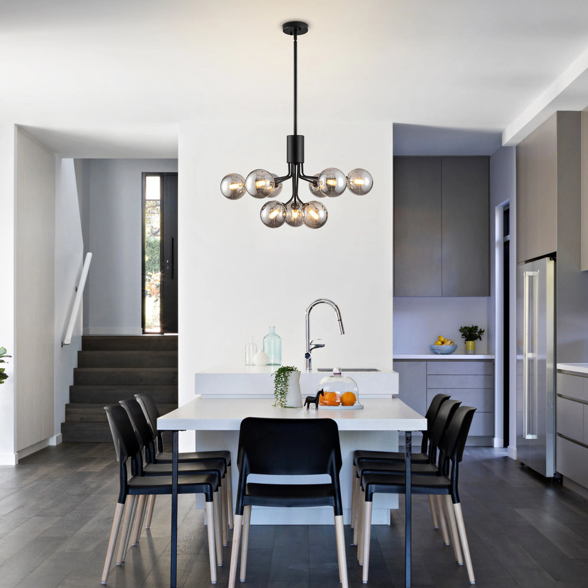 Ostwick Bubble Sputnik Chandelier