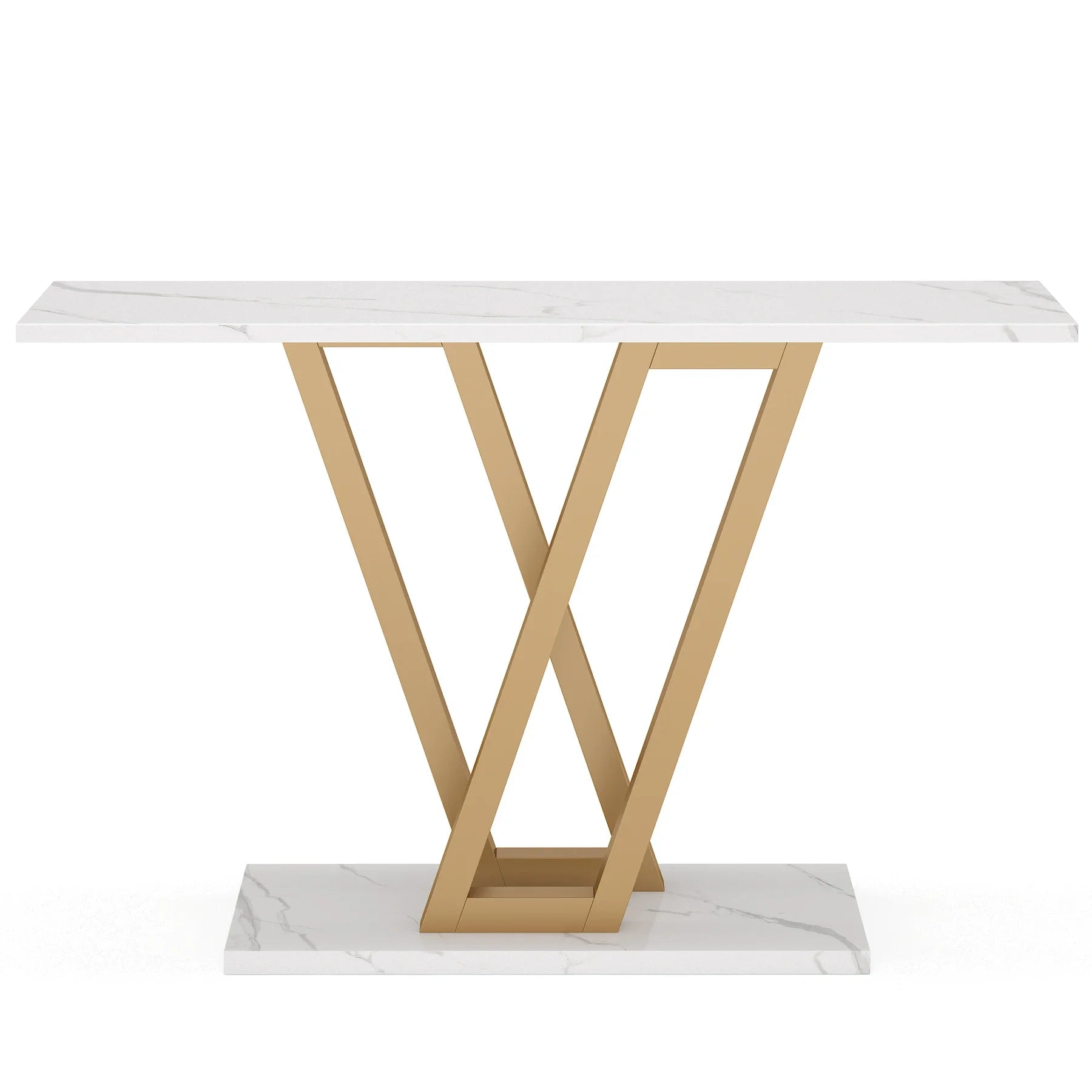 Solenne V-Base Console Table