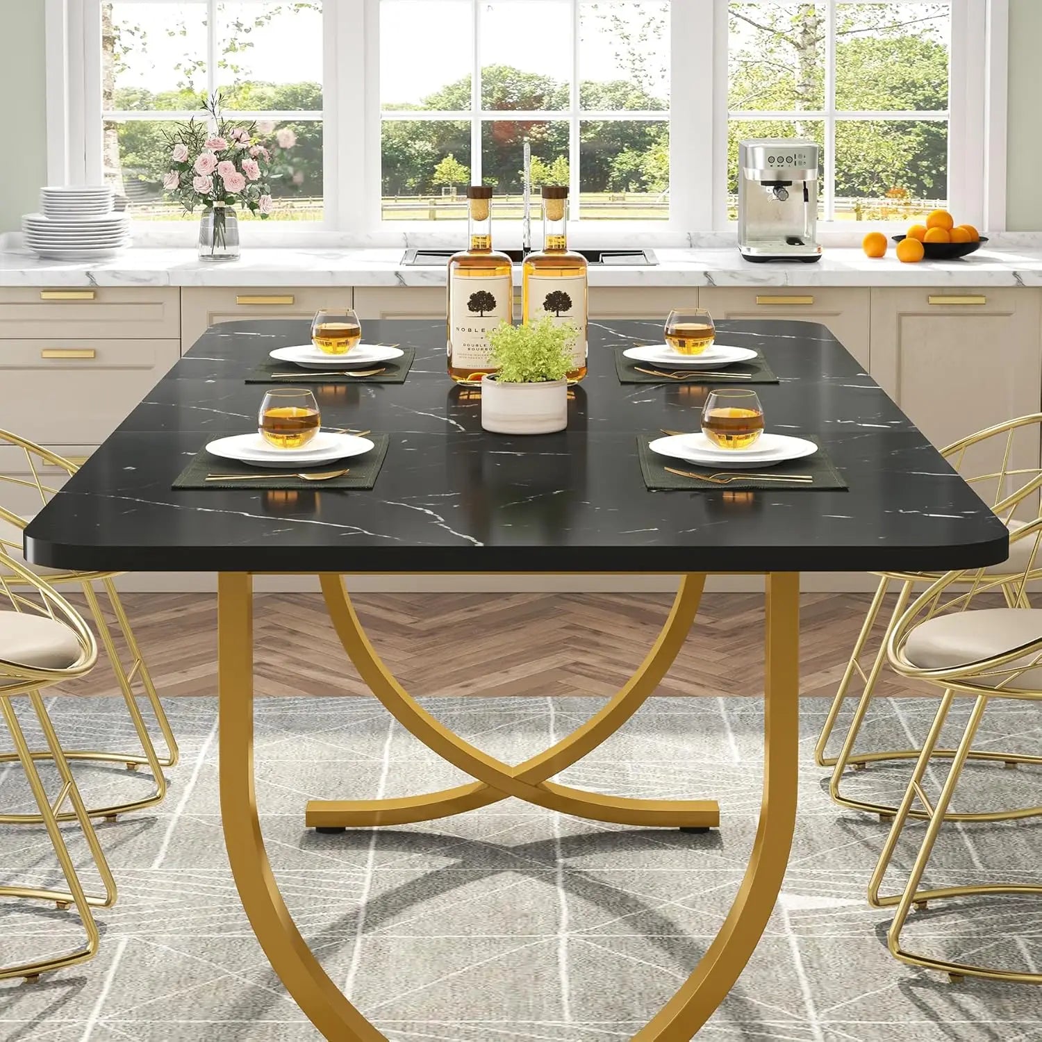 Larry Rectangular Dining Table
