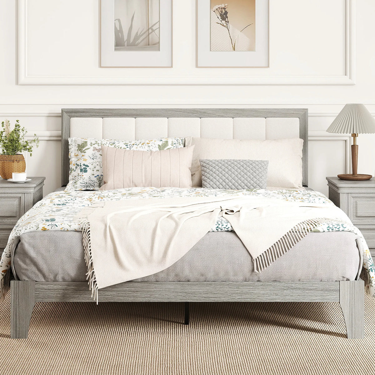 Ashveil Upholstered Queen Platform Bed